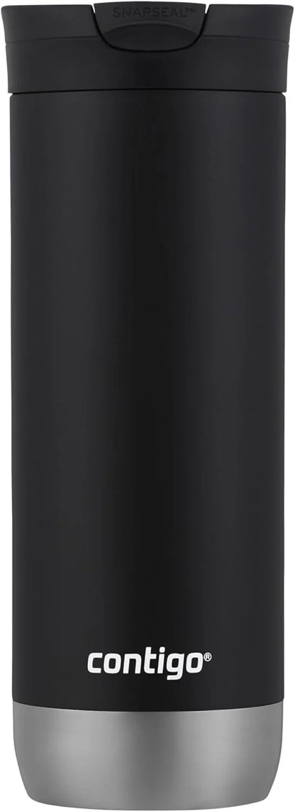 Contigo HuronTravel Mug Screw Cap Stainless Steel Drinking Cup