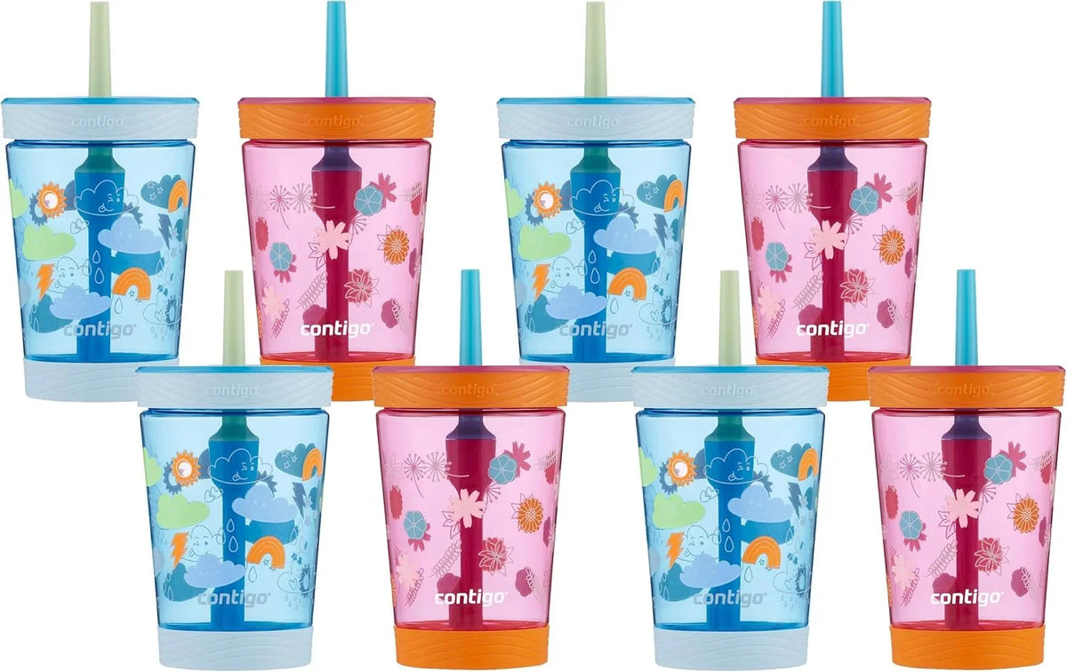 Contigo Kids Spill-Proof Tumbler with Straw 14 oz. 2 Pack